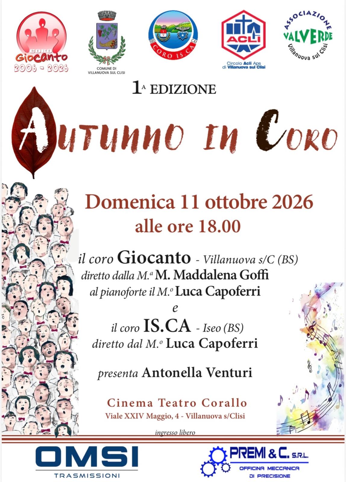 Autunno in coro