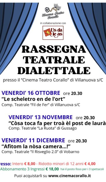 Abbonamento Rassegna Teatrale